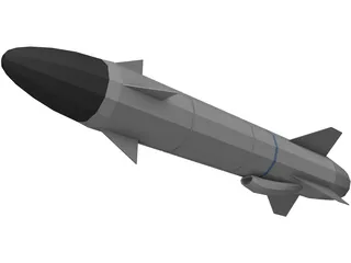 Missile Penguin Anti-Ship 3D Model