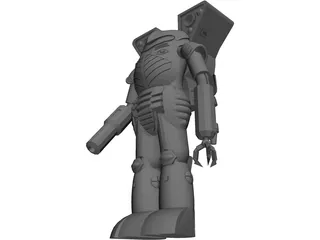 Battletech Elemental 3D Model