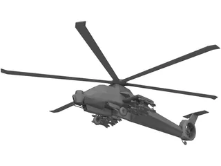 Boeing/Sikorsky RAH-66 Comanche 3D Model