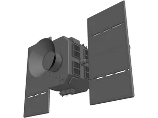 Navstar Satellite 3D Model