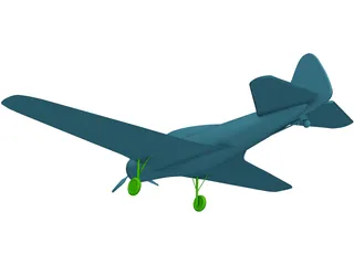 Douglas TBD-1 Devastator 3D Model