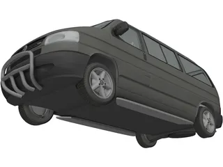 Volkswagen Transporter T4 3D Model