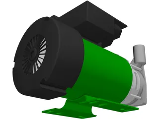 Electric Pump 3D Model