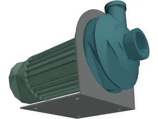 Electric Pump 3D Model