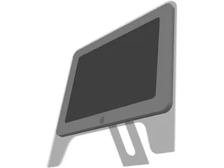 Monitor Flat Apple 3D Model