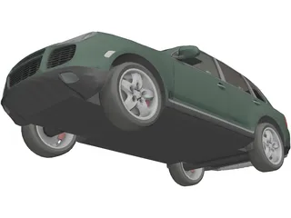 Porsche Cayenne Turbo (2005) 3D Model