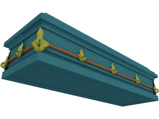 Coffin 3D Model