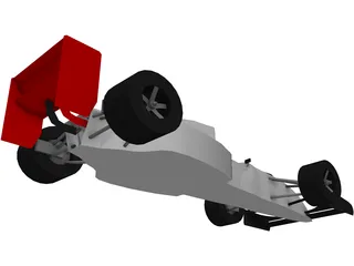 Race Car 3D Model