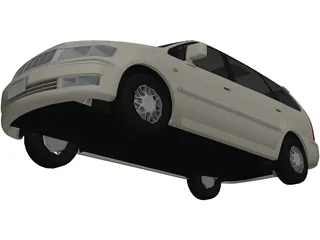 Mitsubishi Chariot Grandis (1997) 3D Model