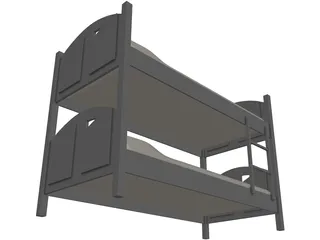 Bed 3D Model