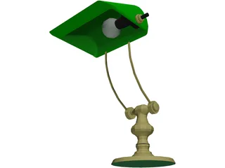 Desk Lamp 3D Model