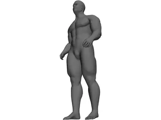 Body Builder 3D Model