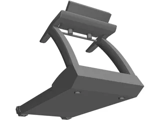 Treadmill 3D Model