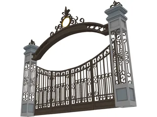 Gate 3D Model