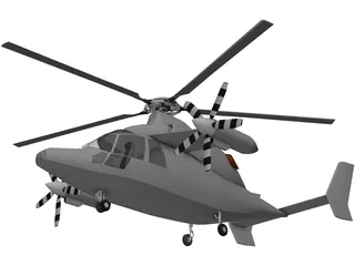Eurocopter X3 3D Model