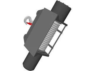 Winch 3D Model