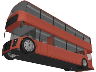 London Bus 3D Model