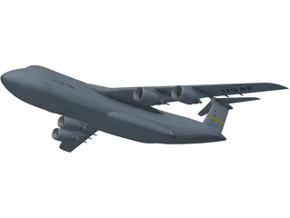 C-5 Galaxy 3D Model