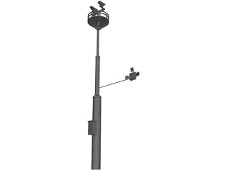 DSRC Traffic Camera 3D Model