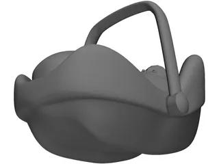 Infant Car Seat 3D Model