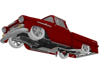 Chevrolet Apache Fleetside (1958) 3D Model