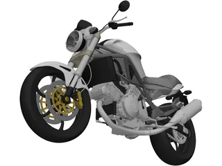 Cagiva Raptor 1000 3D Model