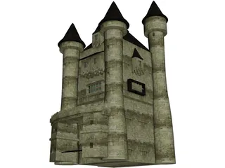 Dark Castle 3D Model