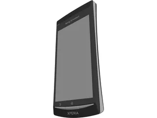 Sony Ericsson Arc Xperia 3D Model