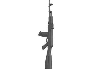 Ak 47 3D Model