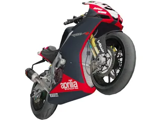 Aprilia RSV4 3D Model