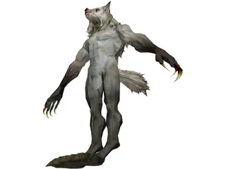 Werewolf 3D Model