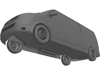 Volkswagen Transporter T5 3D Model