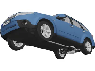 Subaru Forester XT (2008) 3D Model