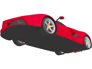 Ferrari LaFerrari 3D Model