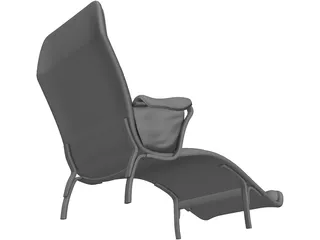 Luxury Chair 3D Model