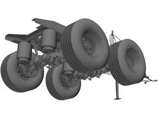 C-402 Converter Dolly 3D Model