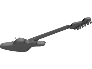 Fender Jazzmaster 3D Model