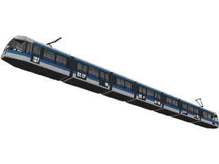 Modern Street Car 3D Model