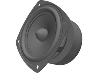 Tang Band W3-593S Speaker 3D Model