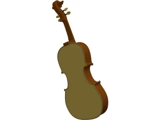 Cello 3D Model