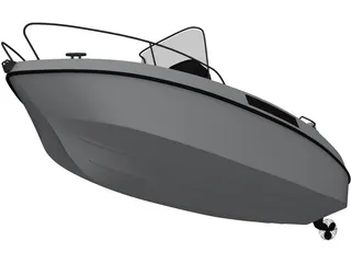 Speedboat 3D Model