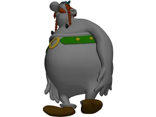 Obelix 3D Model