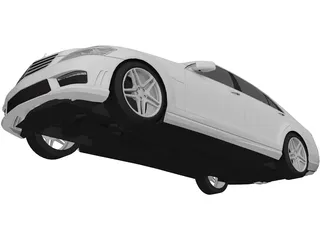 Mercedes-Benz S65 AMG (2012) 3D Model