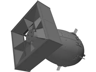 Atom Bomb 3D Model