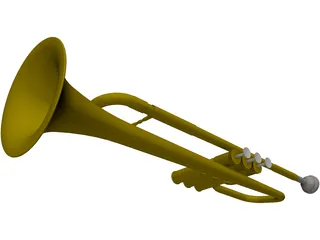 Trumpet 3D Model