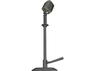 Microfone 3D Model