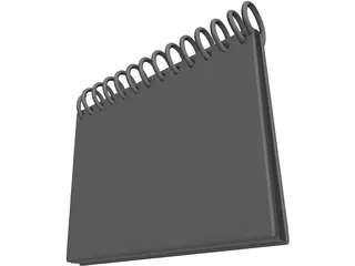 Sketch Book 3D Model