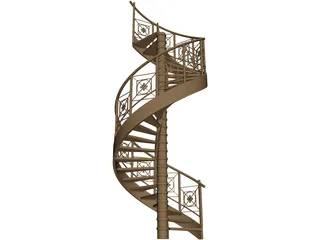 Stairs 3D Model