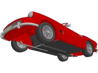 Triumph Spitfire MK2 3D Model