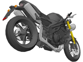 Triumph Speed Triple 3D Model